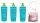 Bioderma Sebium Gel Moussant Cleansing Gel for Oily/Combination Skin 3x500ml + Free Bracelet