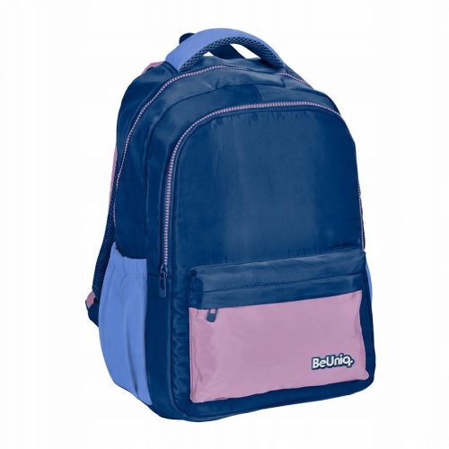BEUNIQ Multicolour School Backpack: Stylish & Spacious for Everyday Use