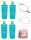 Bioderma Sebium Gel Moussant Cleansing Gel 4x 500ml + Free Bracelets