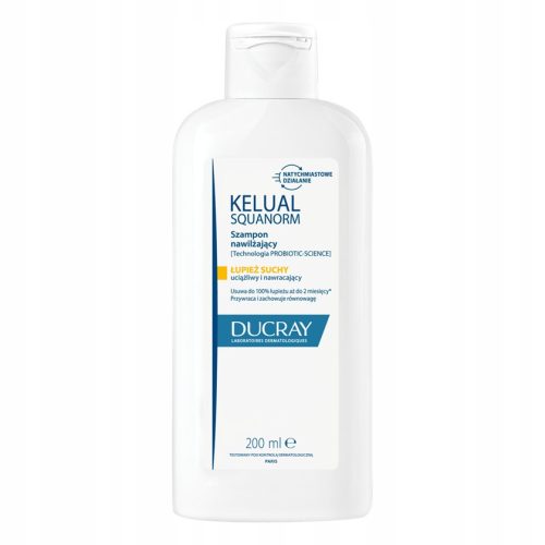 Ducray Kelual Squanorm Anti-Dandruff Dry Shampoo 200ml with PROBIOTIC-SCIENCES Technology