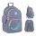 Charming Kite K25-585M-2 School Backpack for First-Grade Girls with Polka Dots