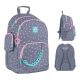 Charming Kite K25-585M-2 School Backpack for First-Grade Girls with Polka Dots