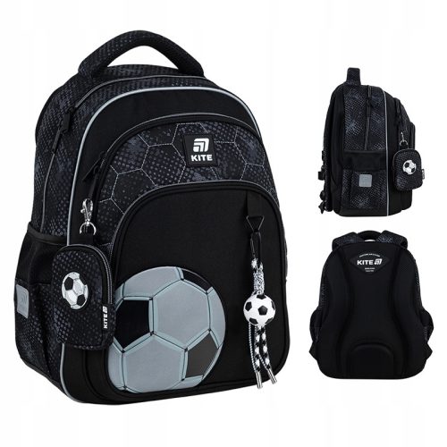 Stylish and Ergonomic Black Kite K25-763M-2 School Backpack for Boys