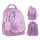 Stylish Purple Starry School Backpack for Girls - Kite K25-700M-2