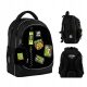 Black School Backpack for Boys with Patches by Kite K25-700M-5