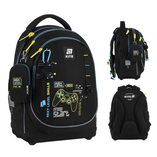 Lightweight and Stylish Kite K25-724S-4 School Backpack for Boys Grades 1-3
