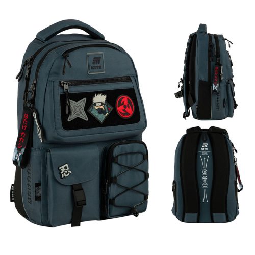 Stylish Naruto Kakashi Youth Backpack for Boys by Kite - NR25-2587M Model