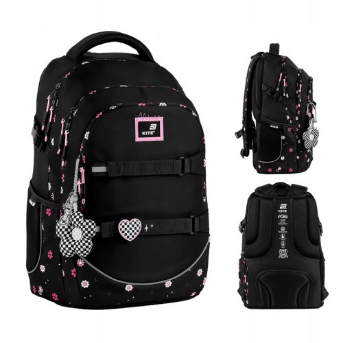 Kite K25-727M-4 Youth Anatomic School Backpack with Skateboard Holder