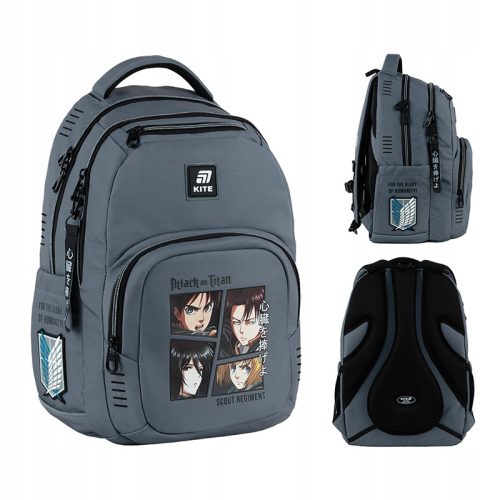 Attack on Titan Kite AT25-903L Youth School Backpack - Stylish & Spacious