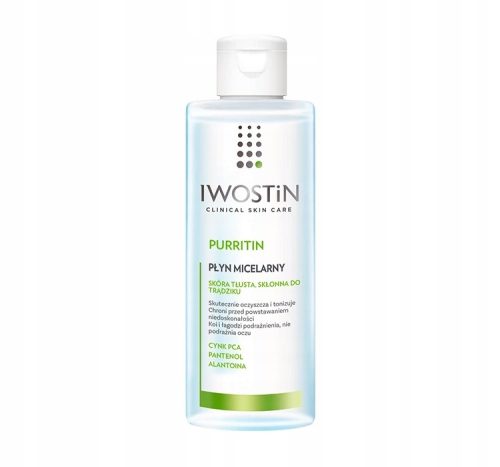 Iwostin Purritin Micellar Cleansing Face Fluid 215ml
