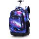 Rolling Backpack with Trolley - Durable, Water-Resistant School Bag