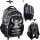 Stitch Blue DS25GG-997 Wheeled School Backpack for Easy Transport