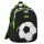 Starpak Green Football Themed School Backpack with Reflective Strips