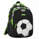 Starpak Green Football Themed School Backpack with Reflective Strips