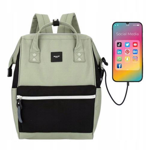 Himawari Stylish & Spacious Women's Laptop Backpack with USB Port