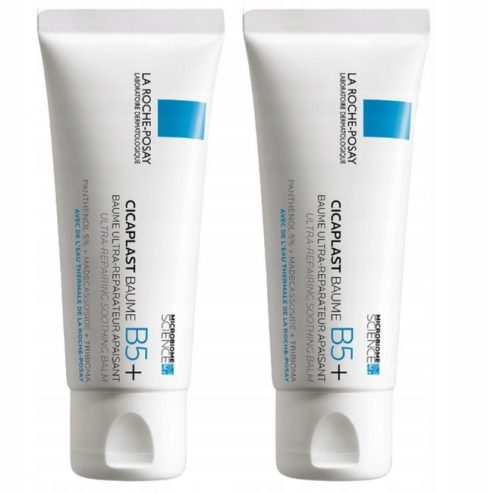 La Roche-Posay Cicaplast Baume B5+ Duo Pack, 100ml Each - Skin Healing Balm