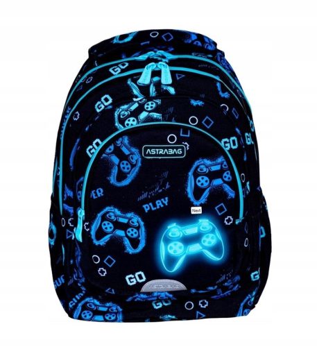 Astrabag Go Playing 3-Compartment Backpack - Spacious and Ergonomic