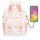 Himawari Chic Women's Backpack with USB Port and Laptop Compartment