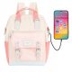 Himawari Chic Women's Backpack with USB Port and Laptop Compartment