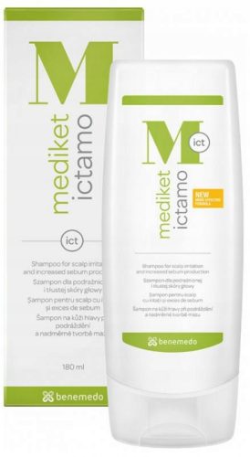 Mediket Ictamo Shampoo for Irritated and Oily Scalp - 180 ml