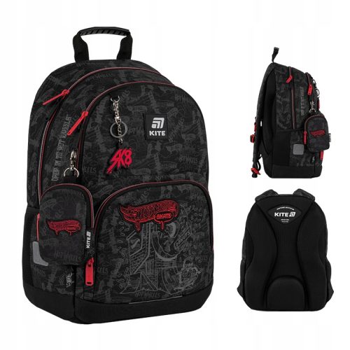 Hot Wheels HW25-585M Stylish & Ergonomic School Backpack for Boys