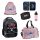 Complete School Supply Set with Stitch Theme by Paso - Backpack, Lunchbox, Bottle & More!