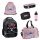 Disney's PASO STITCH 6-Piece School Set: Backpack, Shoe Bag, Pencil Case & More