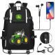 Durable School Backpack with USB Port and Enhanced Comfort Features