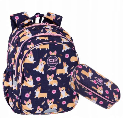 Jerry Elisabeth 2-in-1 Coolpack Backpack for Grades 1-3 – Durable and Ergonomic