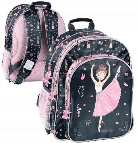 Elegant Ballet Dancer School Backpack - Lightweight and Ergonomic Design