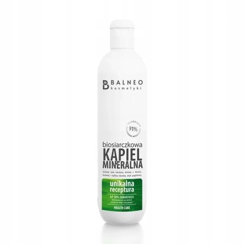Luxury Bio-Sulfide Mineral Bath Liquid for Sensitive Skin, 500ml