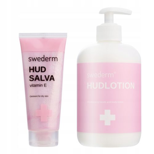 Swederm Skin Care Set: Vitamin E Ointment & Body Hand Lotion Duo