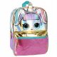 Dazzling Lilac LOL Backpack with Glitter Pocket and Bottle Holder