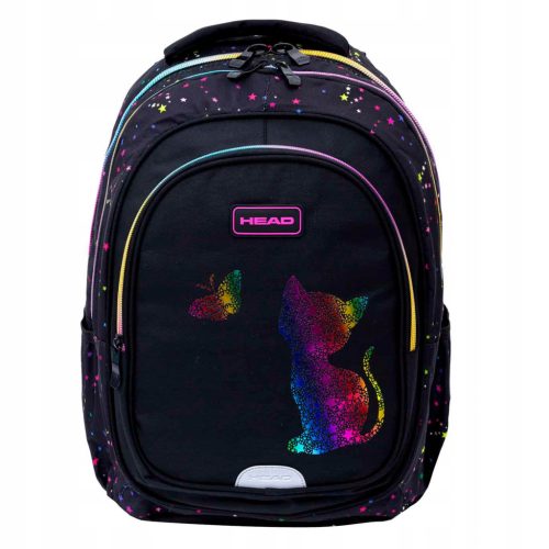 HEAD Golden Effect Rainbow Kitty Backpack - Colorful & Ergonomic Design