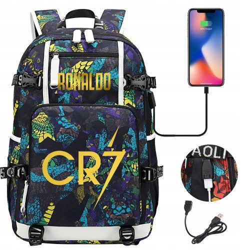 Durable Backpack with USB Port in Various Designs