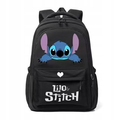 Large Stitch-Themed School Backpack for School, Trips, or Holidays