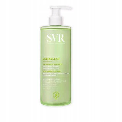 Gentle Face and Body Wash Cream for Acne-Prone and Sensitive Skin, 400 ml by OPISSVR Sebiaclear