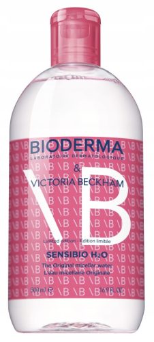 Bioderma Sensibio Victoria Beckham Limited Edition Micellar Water for Sensitive Skin, 500ml