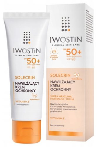 Iwostin SOLECRIN Protective Cream SPF 50+, High UV Protection, 50ml