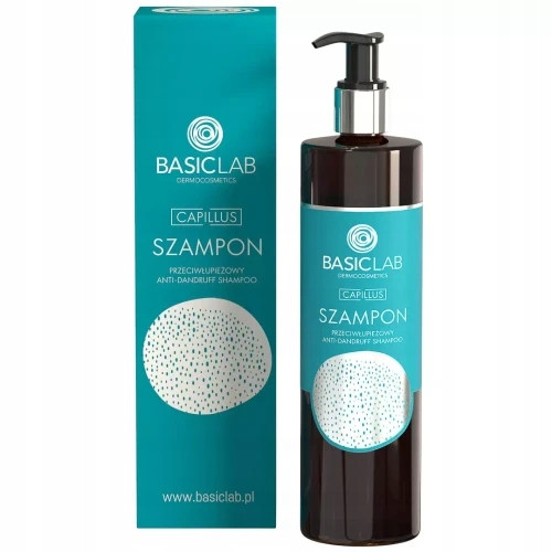 BasicLab Anti-Dandruff Shampoo 300 ml - Herbal Infused Scalp Freshener