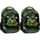 2-Pack Paso Minecraft Dual-Compartment School Backpacks, 38x28x15cm