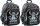 2-Pack Stitch Disney School Backpacks with Multiple Compartments