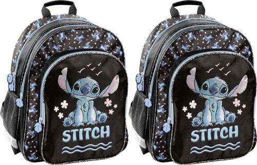 2-Pack Stitch Disney School Backpacks with Multiple Compartments