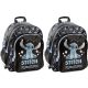 2-Pack Stitch Disney School Backpacks with Multiple Compartments