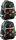 Set of 2 Paso Dinosaur School Backpacks, Dual Compartment, 41x28x18cm