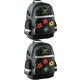 Set of 2 Paso Dinosaur School Backpacks, Dual Compartment, 41x28x18cm