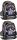 Disney Stitch Dual-Compartment School Backpack by Paso, Black