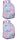 2-Pack Coolpack Cross Stitch Pastel School Backpack, Single Compartment, 42x31x17cm
