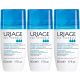 3-Pack Uriage Eau Thermale Antiperspirant Roll-on 50ml - Effective Sweat Protection