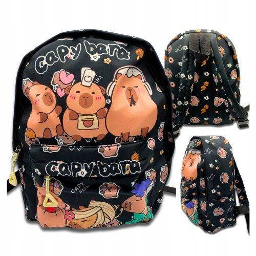 Charming Capybara Backpack - Perfect for School, Travel, and Everyday Use